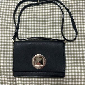 Kate Spade Twist Lock Crossbody Bag with Gold Hardware